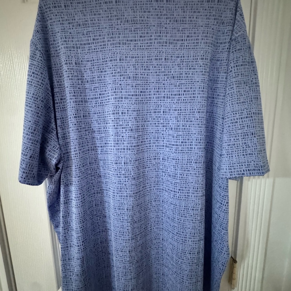 Adidas Men’s Perewrinkle Patterned Polo Shirt NEW- XXL - Picture 2 of 3
